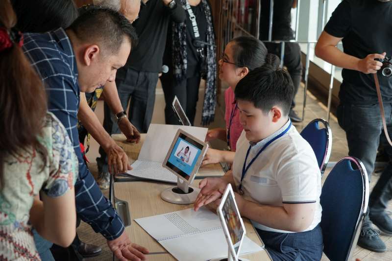  noble academy team and students event at noble talk and exhibition 2019