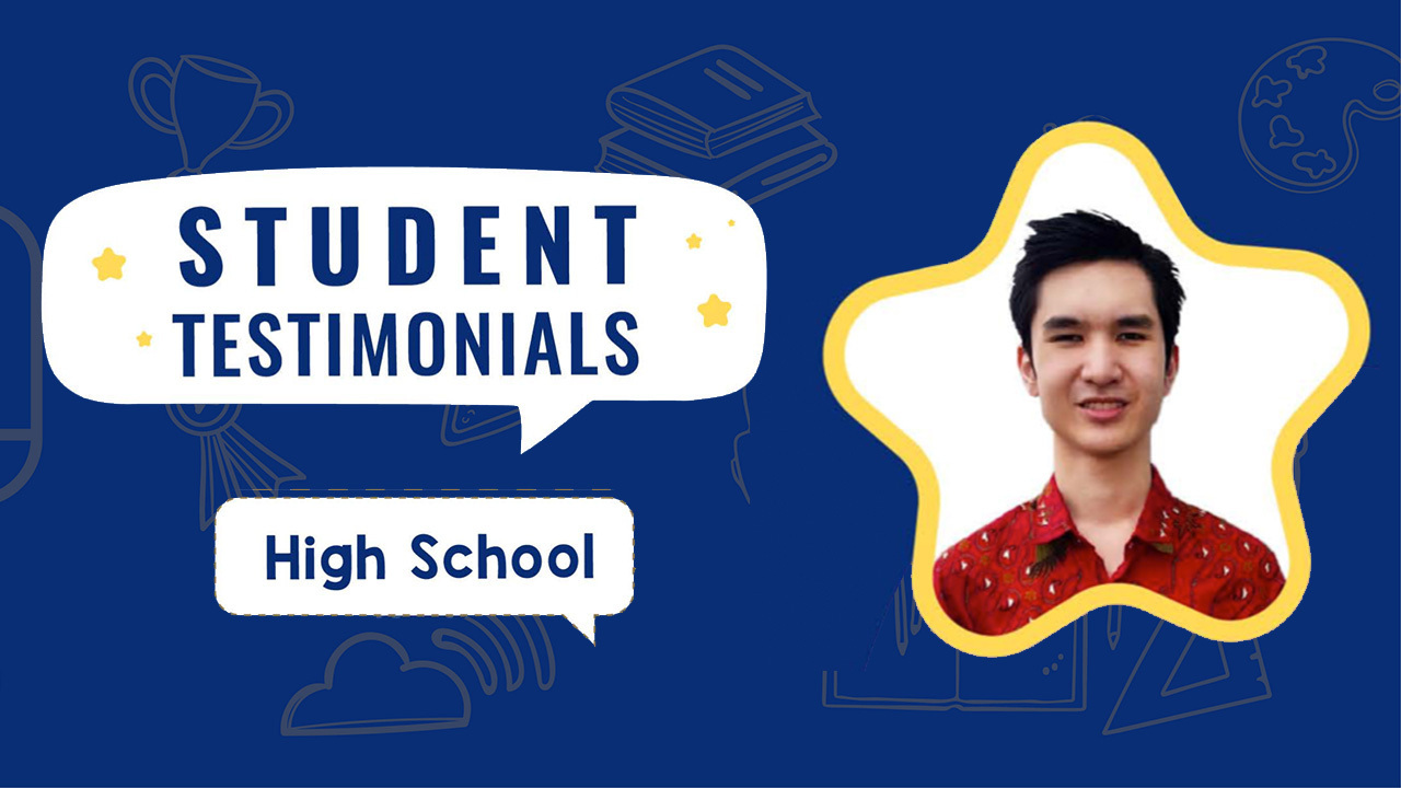 Testimonial Murid Noble Academy, Bryant (Kelas 11)