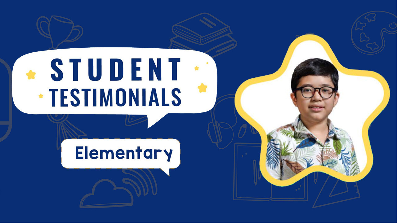 Testimonial Murid Noble Academy, Jonathan (Kelas 5)