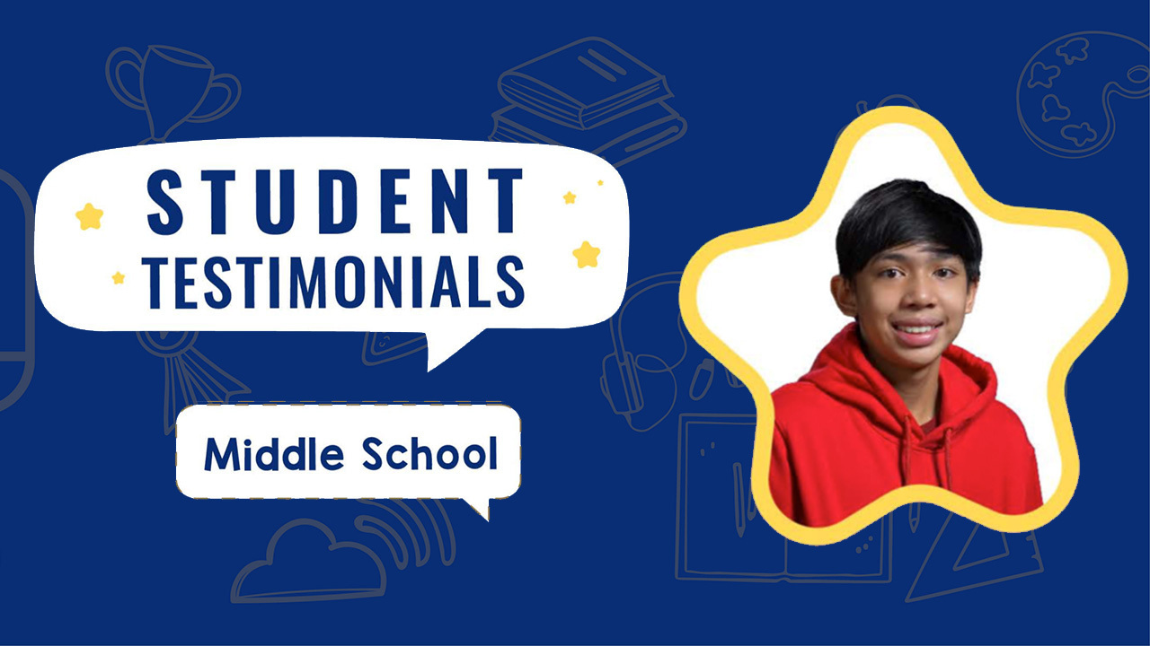 Testimonial Murid Noble Academy, Timothy (Kelas 9)