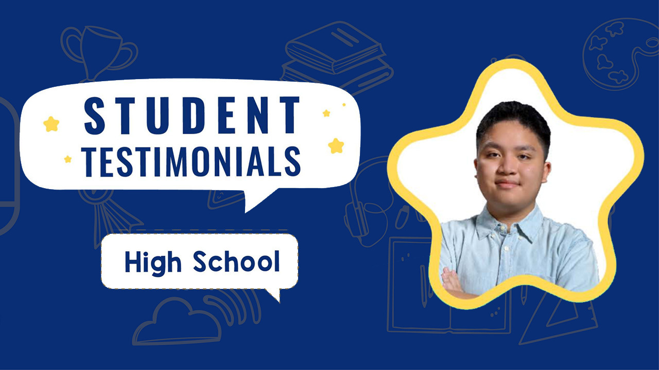 Testimonial Murid Noble Academy, Joel (Kelas 11)