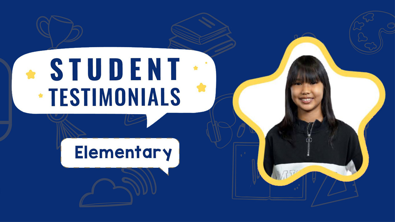 Testimonial Murid Noble Academy, Keiko (Kelas 6)