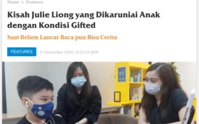 Kisah Julie Liong yang Dikaruniai Anak dengan Kondisi Gifted