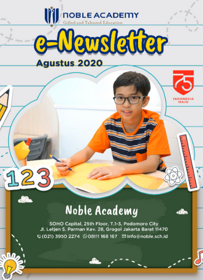 Noble Academy Newsletter Agustus 2020